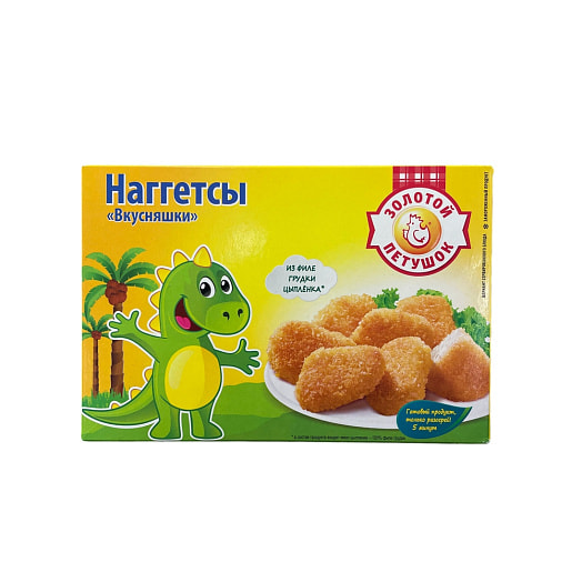 П/ф Наггетсы Вкусняшки из мяса ц/бр зам 250г Россия
