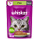Корм WHISKAS для взрослых кошек Паштет 75г пауч с уткой Марс Россия WHISKAS