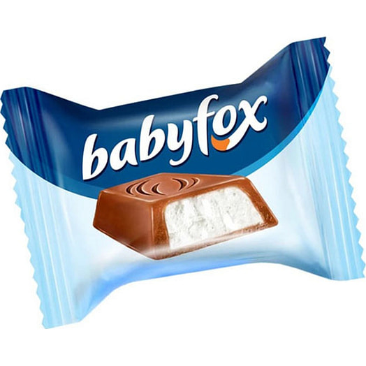 Шоколадные конфеты Babyfox с молочной начинкой ООО Глобус Россия Яшкино
