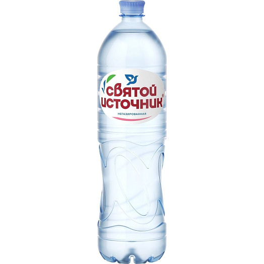 Вода природная питьевая Святой источник 1.5л негазированная Россия