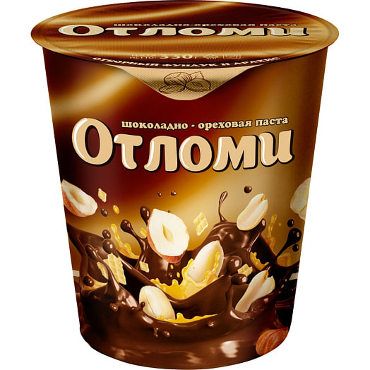Паста шоколадно-ореховая Акконд Отломи 330г Акконд Россия Акконд