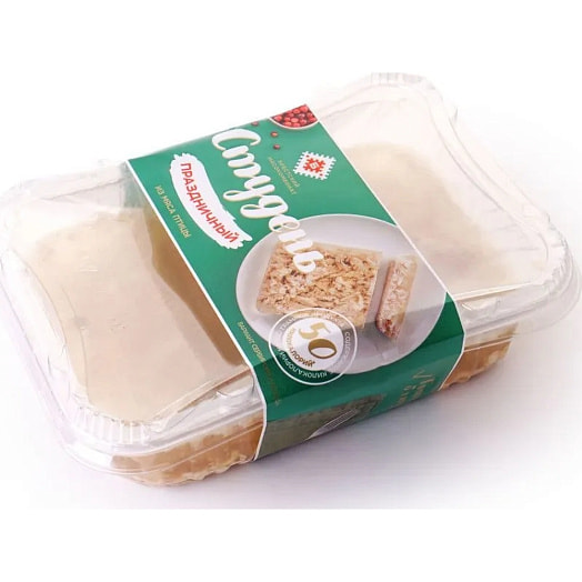 Студень Праздничный из мяса птицы охл 300г ОАО Брестский мясокомбинат Беларусь Брестский Мясокомбин