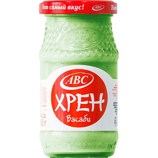 Хрен столовый АВС Васаби 160г ст/б Беларусь