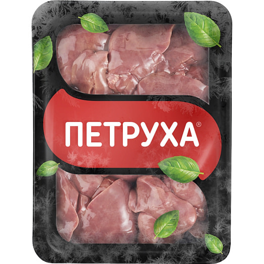 Печень цыплят бройлеров охл (лоток) 550г ЗАО Серволюкс Агро Беларусь Петруха