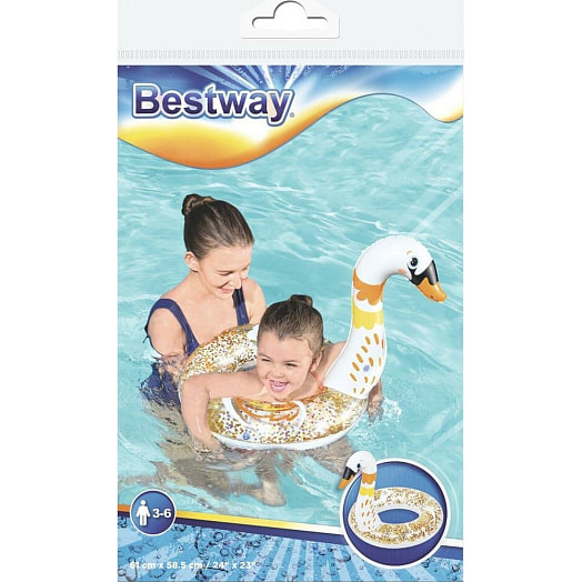 Круг для плавания Bestway Блестки и переливы (61х61/58см) Китай