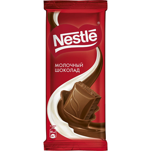 Шоколад 82г молочный ООО Нестле Россия Россия Nestle
