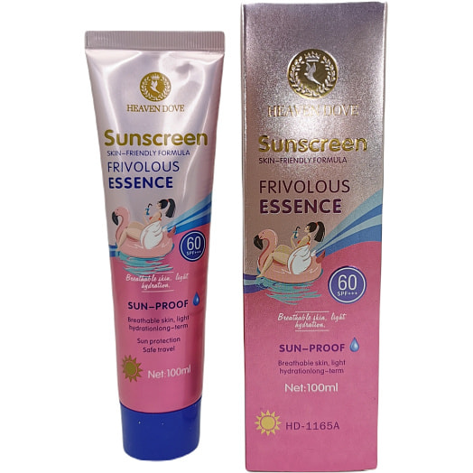 Heaven dove Солнцезащитный крем SPF60 100г SPF 60 HONG KONG Китай SHINEWELL