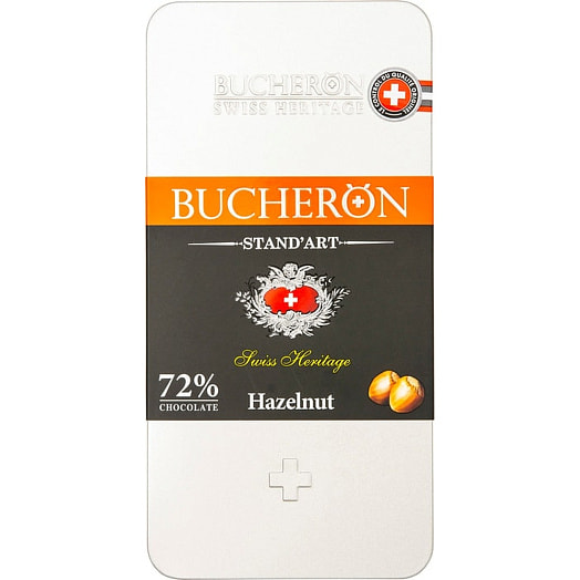 Шоколад горький Bucheron 100г ж/б с фундуком ООО Собрание Россия