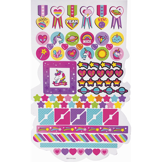 Альбом с наклейками Юнландия (4листа) арт.662698 Китай