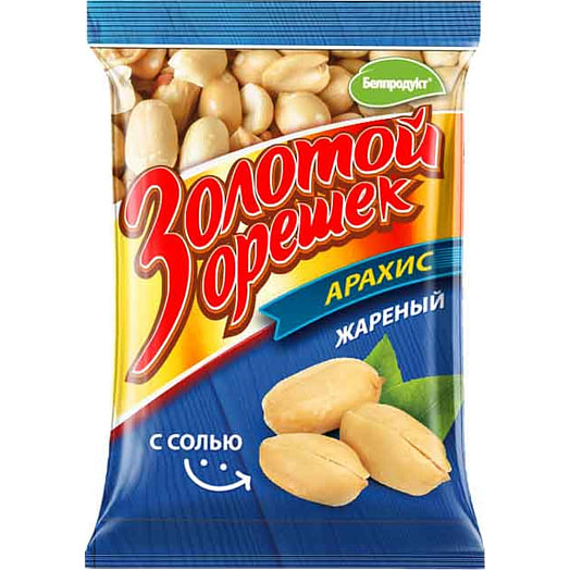 Арахис Золотой орешек 30г жареный соленый ООО Белпродукт Беларусь