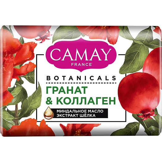 Туалетное мыло Camay Botanicals 85г цветы граната Unilever Египет CAMAY