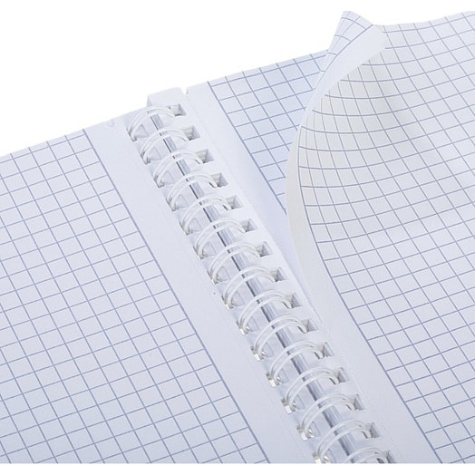 Тетрадь Скобочки 80л, А4, клетка, на гребне арт.80Т4лВ1гр Хатбер-М ООО Россия Hatber