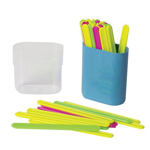 Счетные палочки Пифагор (50шт, пласт/пенал, ассорти) арт.104753 Россия