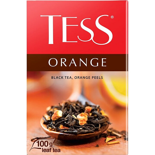 Чай Tess 100г Orange чёрный Россия