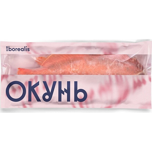 Окунь морской 650г пл. потрошеный без головы АО Норебо Ру Россия borealis