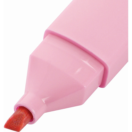 Текстовыделитель Юнландия Розовый пастельный арт.151712 Китай