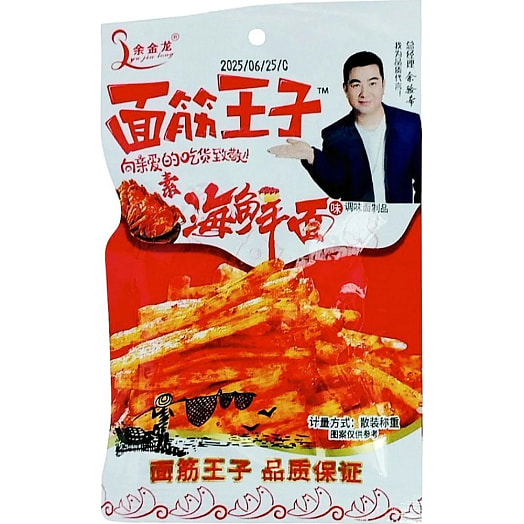 Мучная закуска со вкусом лапши с морепродуктами 18г Китай