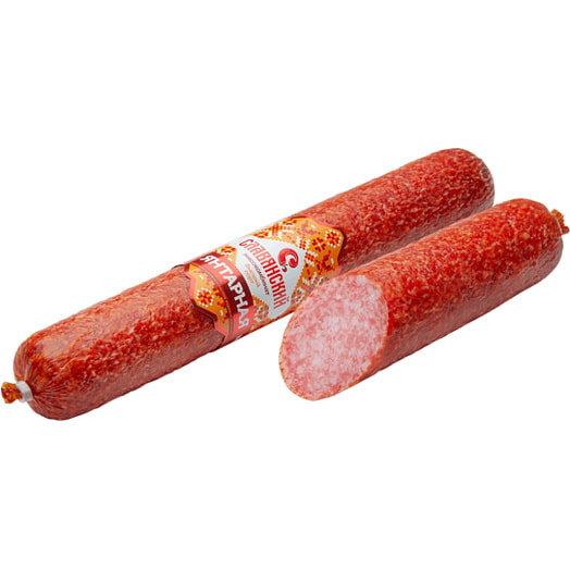 Колбаса Янтарная салями мясная в/с с/к Славянский МК Беларусь