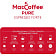 Кофе MacCoffee PURE Espresso Forte жареный молотый натур 250г дой-пак Gruppo Gimeka srl. Италия