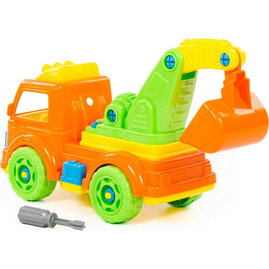 Конструктор-транспорт 34 элемента арт.73044 СООО ПП Полесье Беларусь Полесье