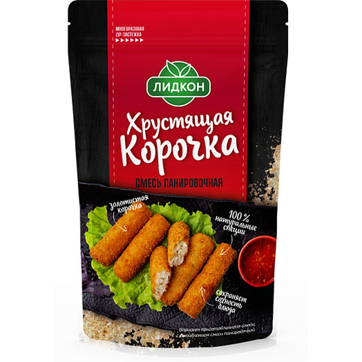 Смесь панировочная Хрустящая корочка 100г Лидапищеконцентраты Беларусь
