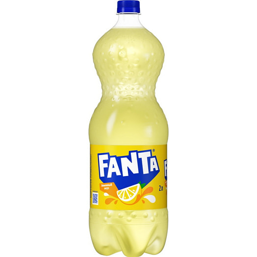 Напиток Fanta со вкусом лимона 2л ПЭТ УП Кока-Кола Бевриджиз Белоруссия Беларусь