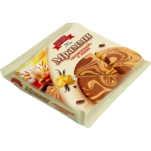 Пирог Мрамми Мраморный с какао 250г Россия