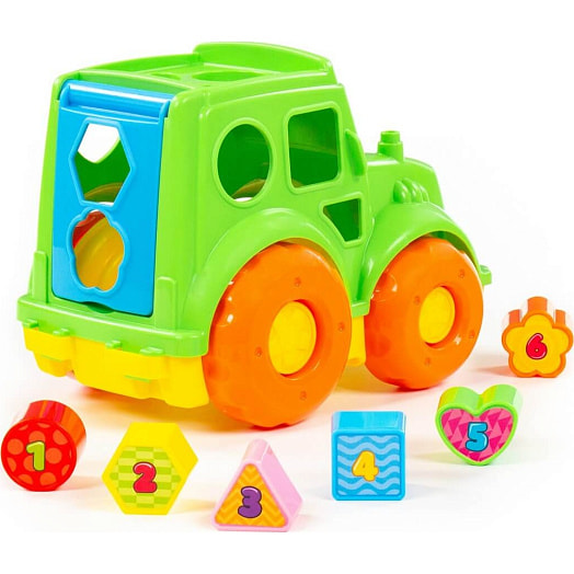 Игрушка Трактор развивающая арт.89410 СООО ПП ПОЛЕСЬЕ Беларусь Полесье