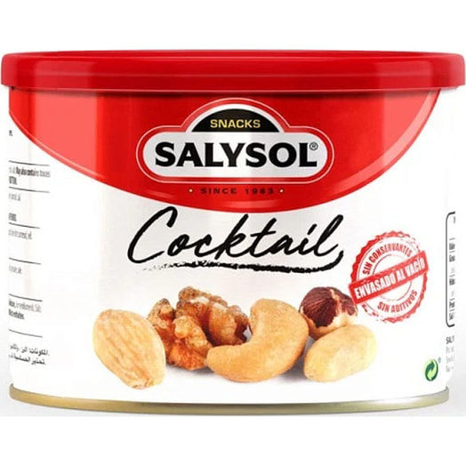 Коктейль Salysol Ореховый 250г ж/б Испания Salysol