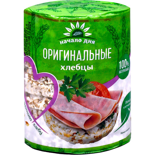 Хлебцы хрустящие Оригинальные 90г ОАО Хлебпром Россия