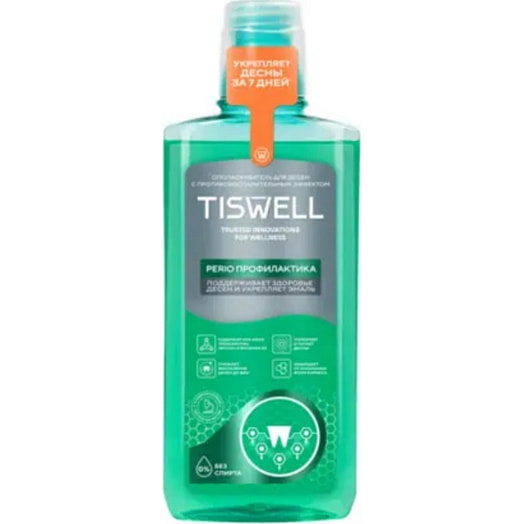 Ополаскиватель для полости рта Tiswell с троксерутином 500мл Unilever Россия TISWELL