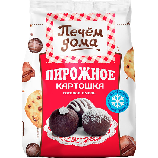 Смесь для выпечки Пирожное Картошка 200г флоу-пак АО Русский продукт Россия
