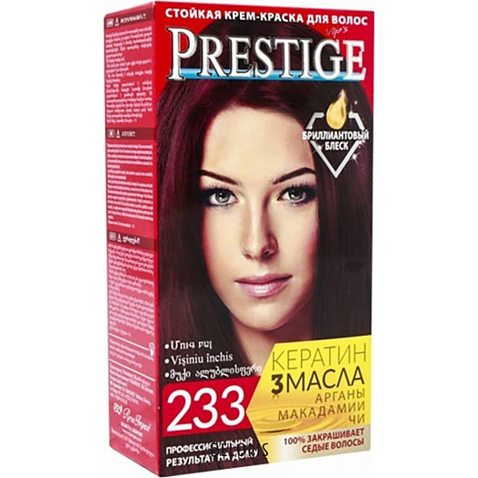 Краска д/волос Vip S Prestige 233 темная вишня Болгария