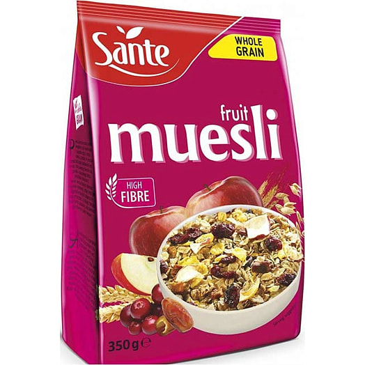 Мюсли Sante 350г фруктовые Польша