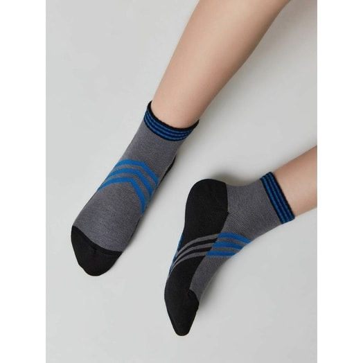 Носки детские CONTE-KIDS ACTIVE 13С-34СП, р.18, 955 серый арт.13С-34СП СООО Конте Спа Беларусь Conte