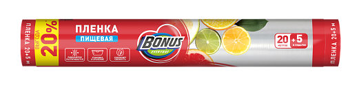 Пленка пищевая BIGBONUS 20+5м Импэкс Россия