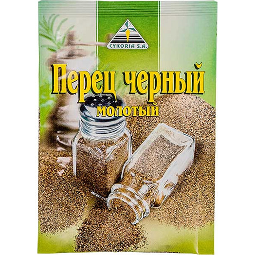 Перец чёрный молотый 20г Польша