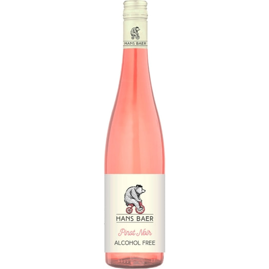 Вино виногр б/алк Hans Baer Pinot Noir Пино Нуар 0.5% 750мл розовое п/сладкое Weinkellerei Hechtsheim Германия Hans Baer