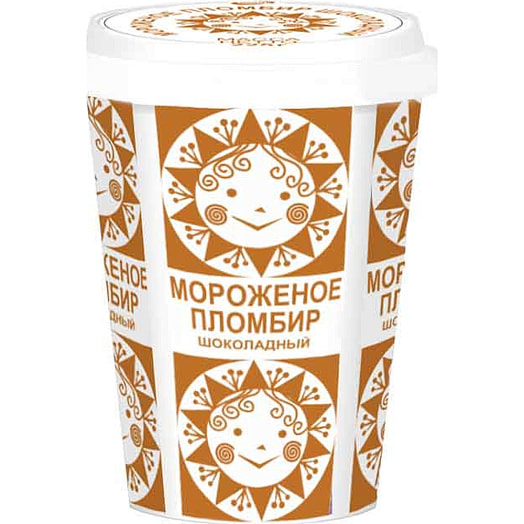 Мороженое 20 копеек 225г пломбир шоколадный Морозпродукт Беларусь Морозпродукт