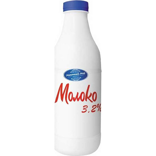 Молоко 3.2% 1.45л ПЭТ ультрапастеризаванное Беларусь