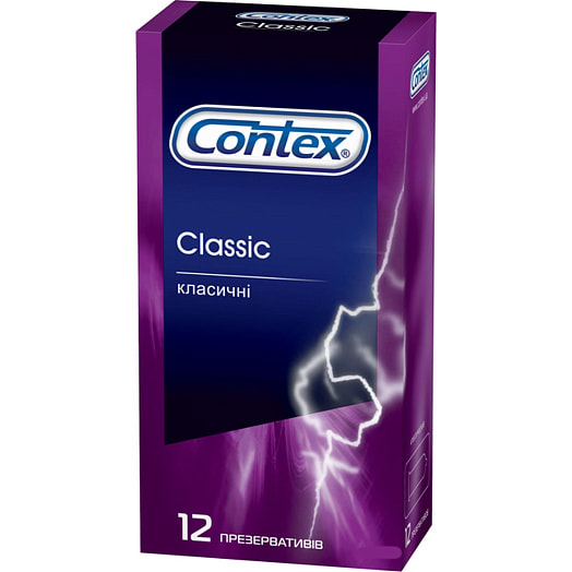 Презервативы Contex 12 Classic классические CONTEX Великобритания