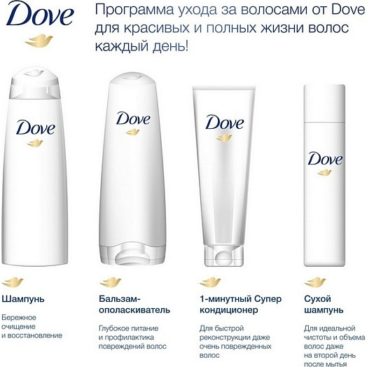 Бальзам-ополаскиватель DOVE 350мл интенсивное восстановлени Unilever Россия DOVE