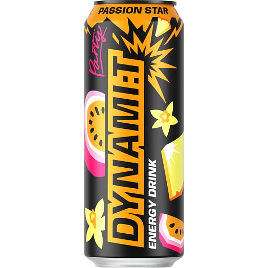 Напиток б/алк энергетический Динами:Т Маракуйя, ананас, ваниль 450мл ОАО Лидское пиво Беларусь