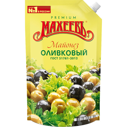 Майонез Махеевъ 50.5% 770мл оливковый Россия