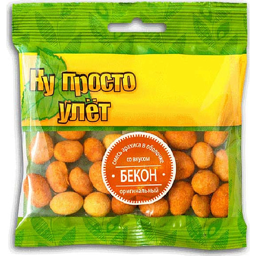 Смесь арахиса в оболочке 70г со вкусом Бекон оригинальный ЧП Просперыти Беларусь Ну просто улет