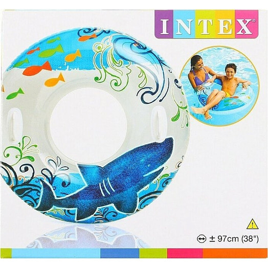 Круг для плавания 97см Intex от 9лет, цвет микс арт.BT58263NP Китай