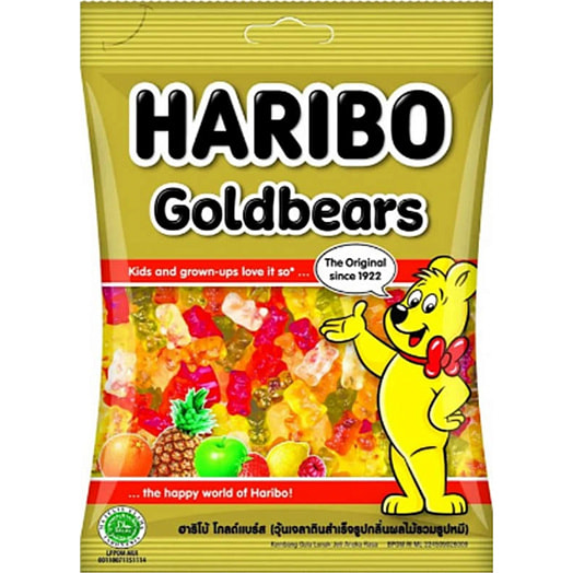 Мармелад жевательный Харибо Золотые мишки 80г Турция