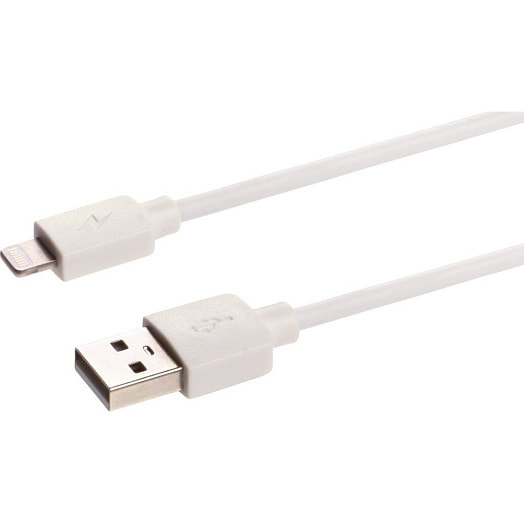Дата-кабель ДК6 USB - Lightning, 1м, белый арт.SQ1810-0306 Китай tdm