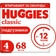 Детские подгузники Huggies Classic Mega 4 68шт (7-18кг) Россия