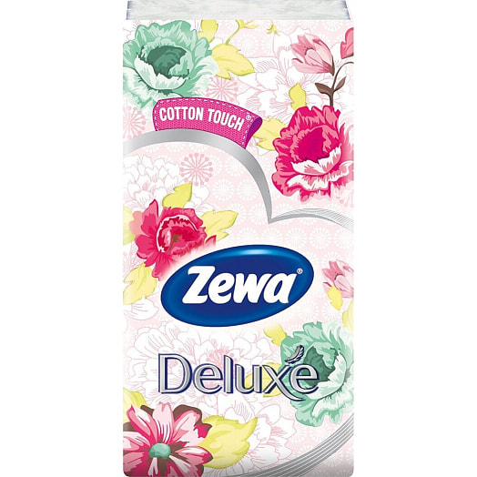 Носовые платки Zewa 3-слойные Ромашка 10*11 Россия